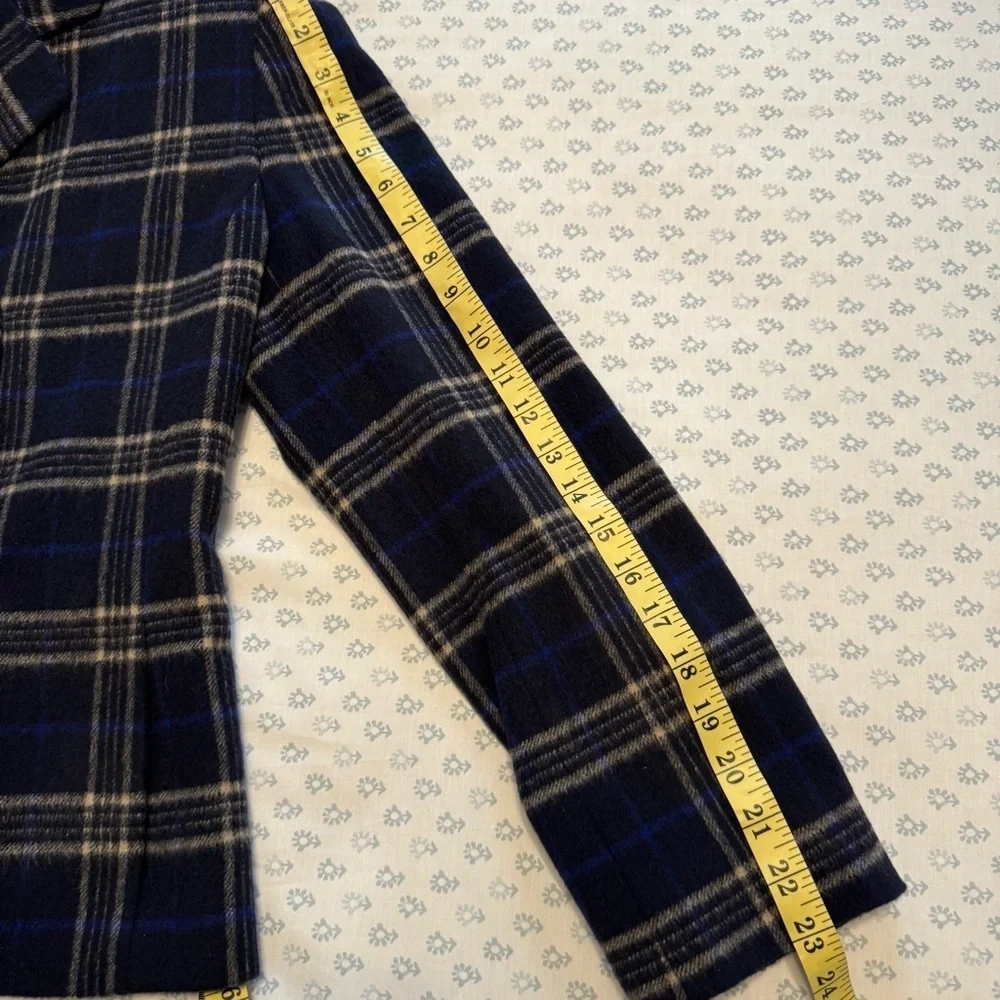Jones New York 100% Wool Double-Breasted Size 12 Coat